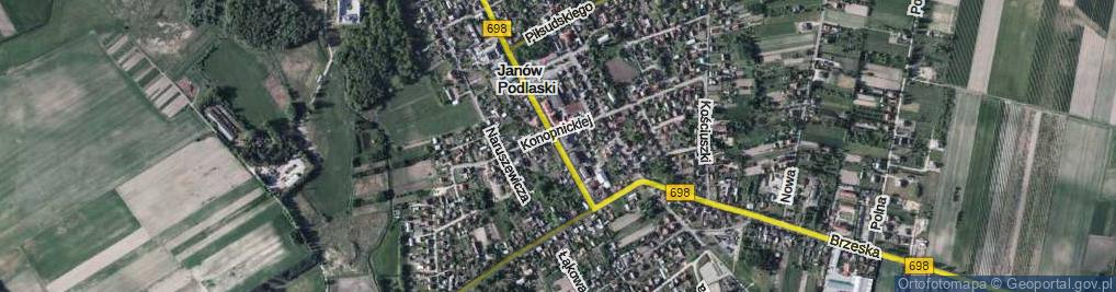 Zdjęcie satelitarne 1 Maja ul.